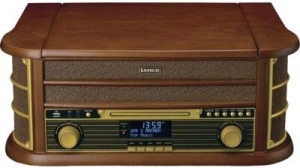 Проигрыватель виниловых пластинок Lenco TCD-3571MY, дерево