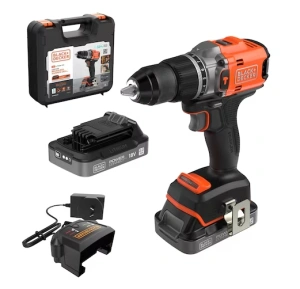 Аккумуляторная ударная дрель-шуруповерт BLACK+DECKER BLD683D1XK-QW