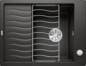 Кухонная мойка Blanco Elon 45 S Silgranit PuraDur 525879 черный