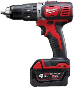 Аккумуляторная ударная дрель-шуруповерт Milwaukee M18 BPD-402X 4933446192 2х4,0 Ач в кейсе HD Box с АКБ и ЗУ