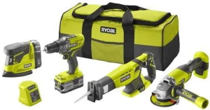 Набор электроинструментов RYOBI R18CK4E-242S