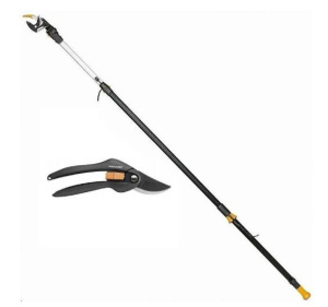 Универсальный секатор Fiskars Sekator Upx86 + ножничный секатор P26 (FS1050183)