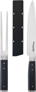 Набор нож для стейка KitchenAid Gourmet KCKO2PSTSOHOBG, 20см, черный