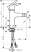 Смеситель для биде Hansgrohe Talis Select S 72200000, хром
