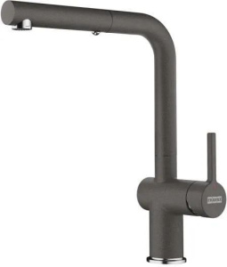 Кухонный кран Franke Active L pull out спрей 115.0721.464, сланцевый серый