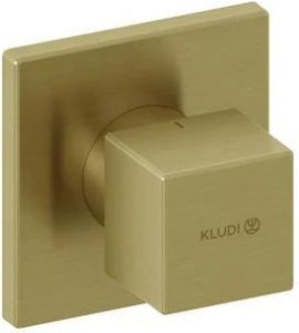 Вентиль скрытого монтажа Kludi Decus 54816N075, матовое золото