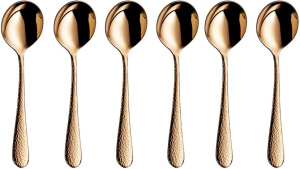 Набор бульонных ложек WMF Sitello Copper 5950896740 17см 6шт., медный