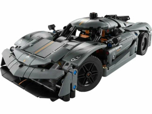 LEGO Technic 42173 Серый гиперкар Koenigsegg Jesko Absolut