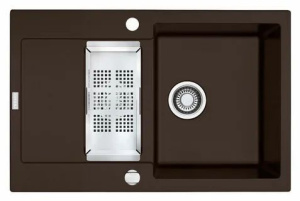 Кухонная раковина Franke Orion OID 651 114.0381.791, черный кварцевый