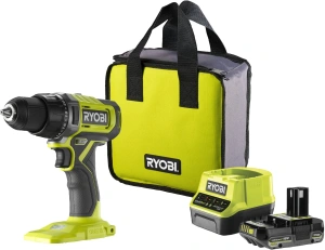 Аккумуляторная дрель-шуруповерт RYOBI RDD18-1C20S с АКБ и ЗУ