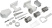 Набор из 3 насадок для мясорубок KitchenAid 5KSM2FPPC