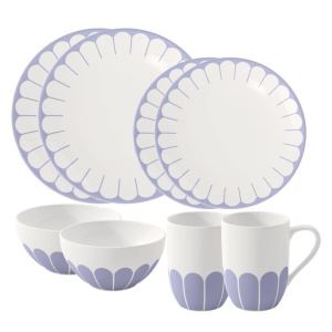 Набор посуды Villeroy & Boch Fleur 8 предметов синий 10-4551-6000