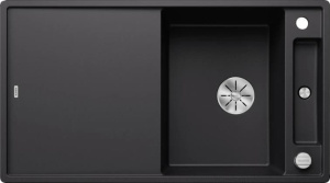 Кухонная мойка Blanco Axia III 5 S Silgranit PuraDur 525845, черный