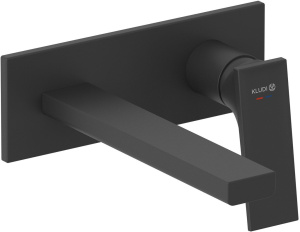 Смеситель для раковины Kludi Decus 542443975, матовый черный