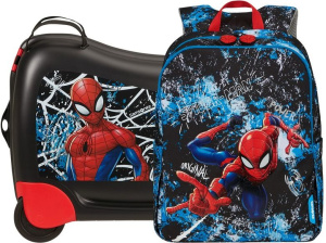 Samsonite Набор чемодан и рюкзак Spiderman Mystery