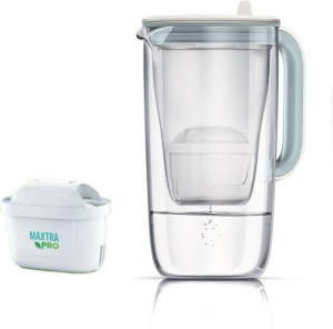 Фильтр-кувшин BRITA Glass 2,5 л, синий (картридж MAXTRA PRO)