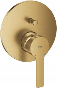 Смеситель для ванны Grohe Lineare 24064GN1, матовое золото
