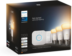Стартовый комплект из 3 ламп Philips Hue White Ambiance E27 1100 лм 929002468403