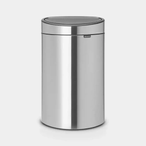 Мусорное ведро Brabantia Touch Bin New 100680, 10 + 23 л, матовая сталь