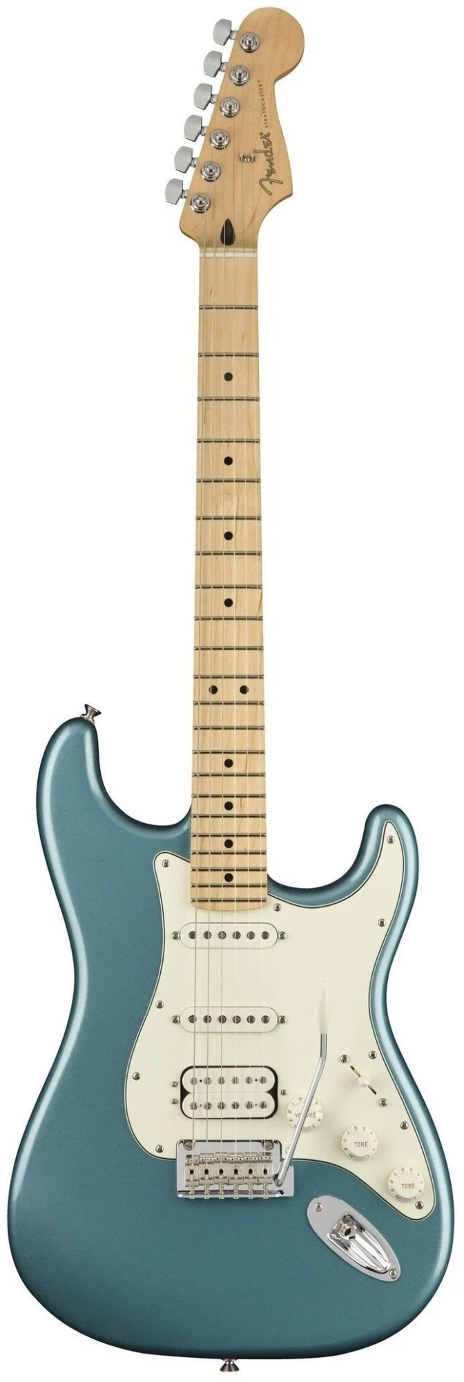 Fender Player Stratocaster MN TPL электрогитара для левшей, цвет синий