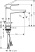 Смеситель для раковины Hansgrohe Metropol 32506000, хром