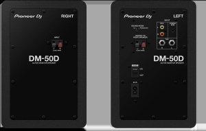 Активные мониторы Pioneer DM-50D, чёрные, пара