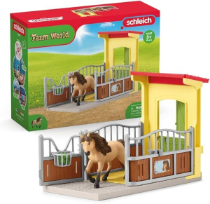 Schleich Farm World - Конюшня для лошади + исландский пони 42609