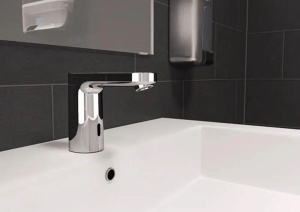 Бесконтактный отдельно стоящий смеситель для раковины Hansgrohe 71504000, хром