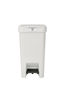 Мусорное ведро с педалью Brabantia StepUp 800221, 16 л, светло-серое