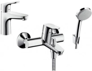 Набор смесителей Hansgrohe Focus (31607000 +31940000 +27592000) (52054348)