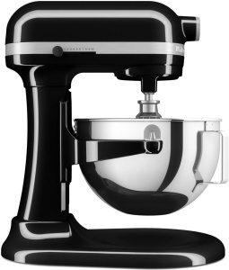 Миксер планетарный KitchenAid Heavy Duty 5KSM55SXXEOB, черный