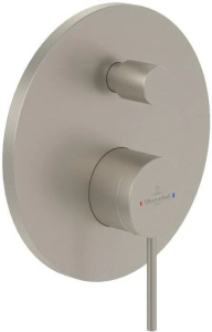Встраиваемый смеситель для ванны и душа Villeroy & Boch Loop & Friends матовый никель TVS10635311364