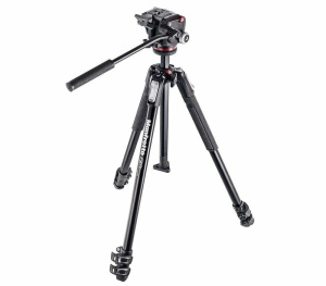 Штатив Manfrotto MK190X3-2W с головкой X-PRO 2-W, чёрный