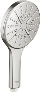 Ручной душ Grohe Rainshower SmartActive 130 26574DC0 3jet 130мм, нержавеющая сталь