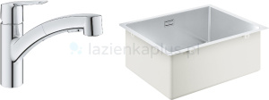 Кухонная мойка сосмесителем Grohe K700 + 2083