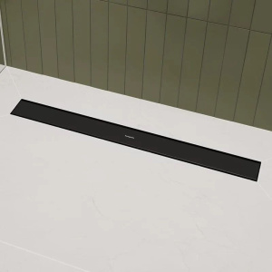 Линейный слив Hansgrohe Raindrain Go 56274670, матовый черный