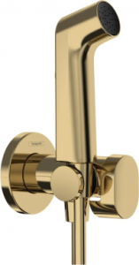 Гигиенический душ Hansgrohe Bidette S 1jet EcoSmart+ 29233990, полированное золото