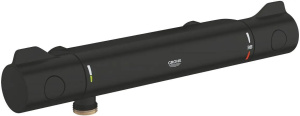 Термостатический смеситель для душа Grohe Grohtherm 800 1022072430, матовый черный