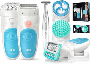 Эпилятор Braun Silk-epil 5 SensoSmart Spa 5-в-1 с триммером для зоны бикини