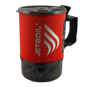 Туристическая плита Jetboil Micromo Tamale 2926, красный, чёрный, оранжевый