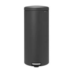 Мусорное ведро с педалью Brabantia NewIcon 114663, серый металлик