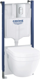 Комплект инсталляции с унитазом Grohe Solido 5 в 1 39700000