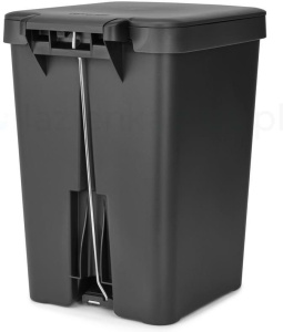 Мусорное ведро с педалью Brabantia StepUp 800269, 25 л, тёмно-серое