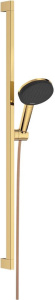 Душевой комплект Hansgrohe Raindance Alive Select S 125 24601990 EcoSmart 3jet, золото