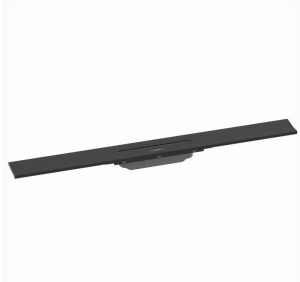 Внешний сливной элемент Hansgrohe Raindrain Flex настенный 80см 56051670, матовый черный