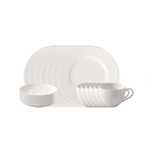 Сервиз кофейный Villeroy & Boch Basic White 1952777126 (18 предметов)