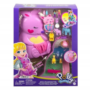 Игрушка Mattel Polly Pocket Компактная сумка Кенгуру GKJ63 HKV50