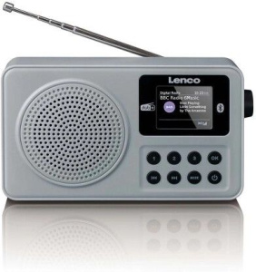 Радиоприемник Lenco PDR-034GY, серый