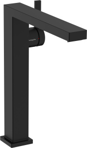 Смеситель для раковины Hansgrohe Tecturis E 240 Finie Coolstart Push-Open 73070670, матовый черный