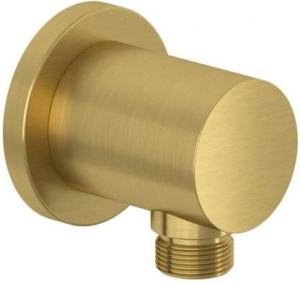 Подключение для душевого шланга Kludi Nova Fonte Puristic 20543N015, матовое золото